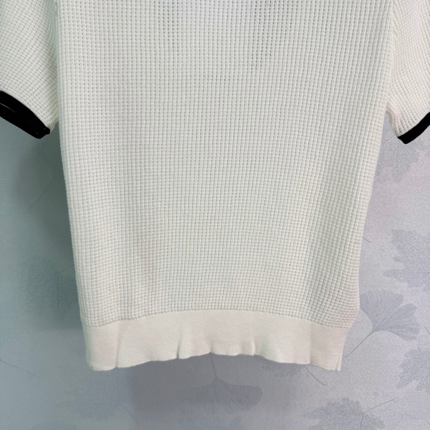 Knitted Short-Sleeve T-Shirt