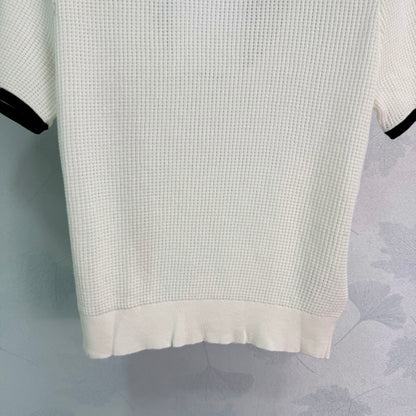 Knitted Short-Sleeve T-Shirt
