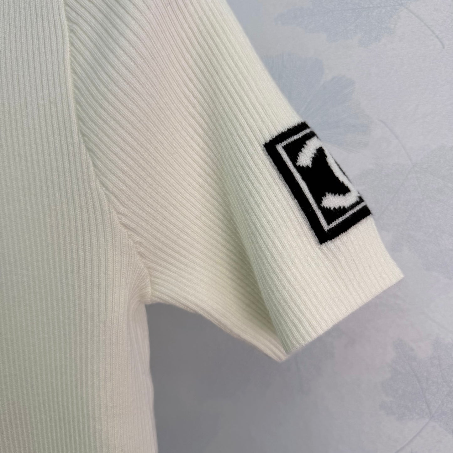 Knitted Short-Sleeve T-Shirt
