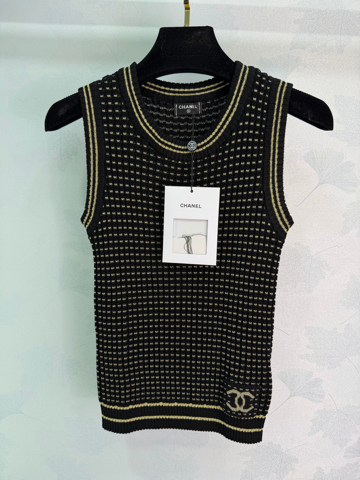 Striped Knit Vest