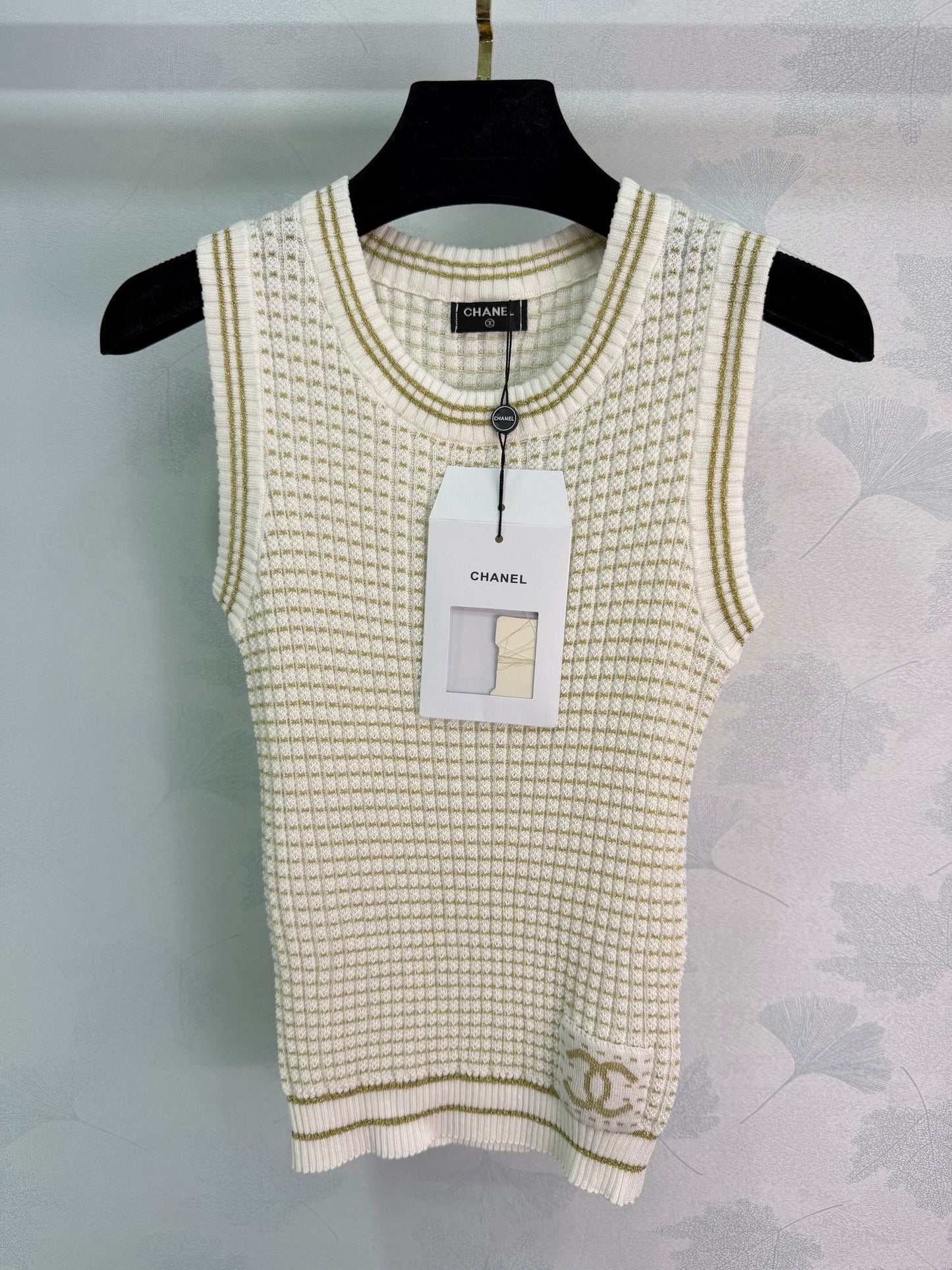 Striped Knit Vest