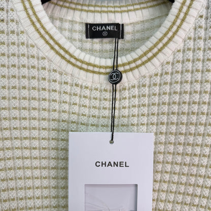 Striped Knit Short-Sleeve T-Shirt