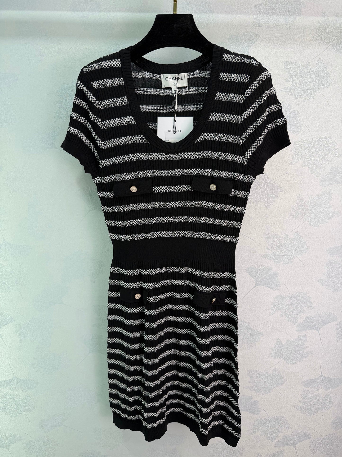 Striped Knit Dress