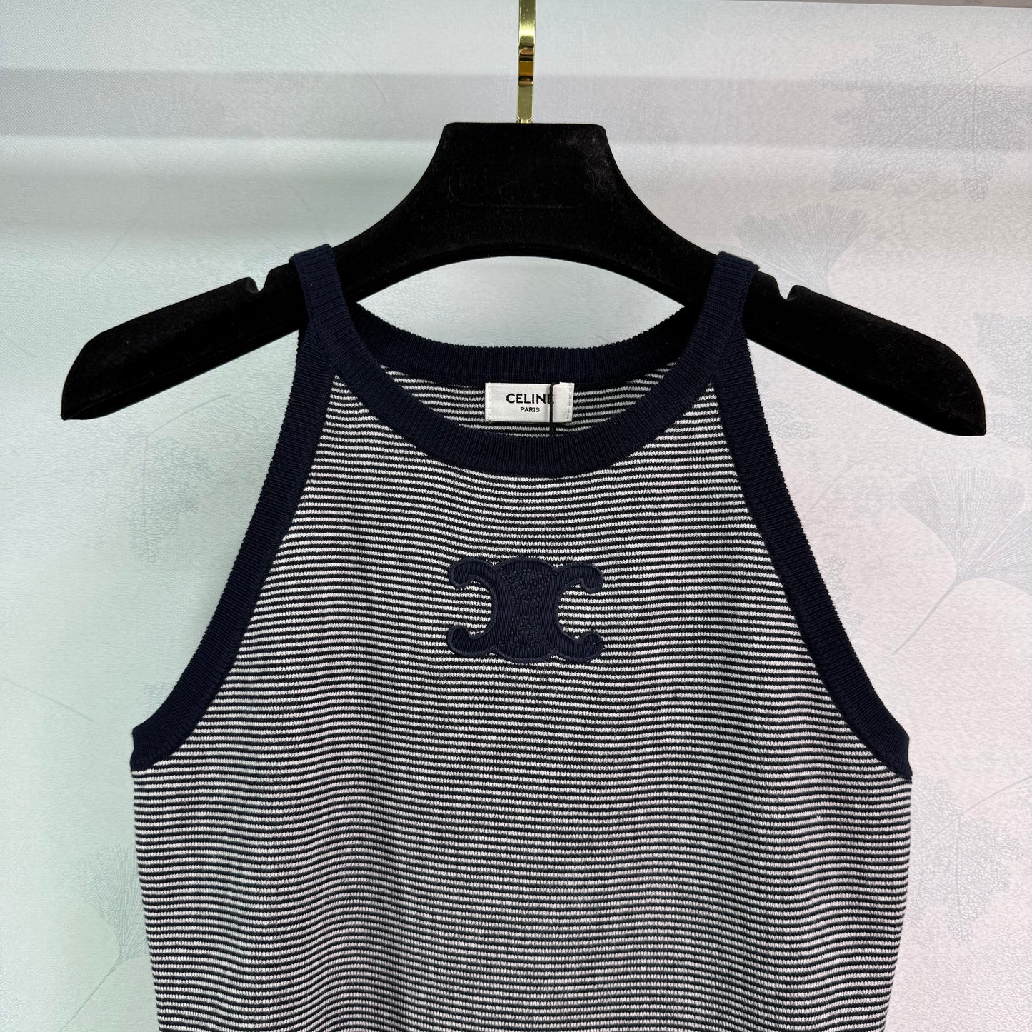 Striped Knit Vest