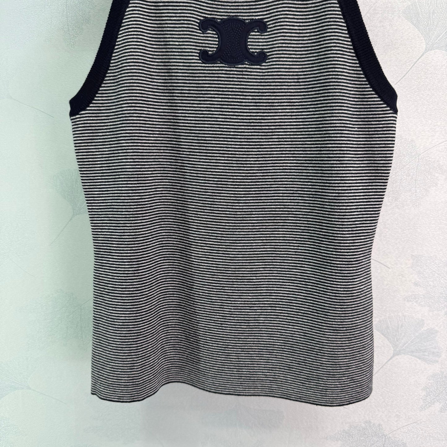 Striped Knit Vest