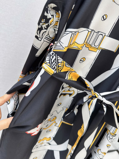 Batwing Sleeve Dress