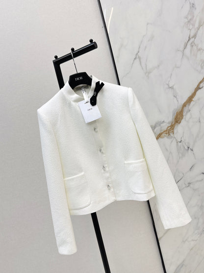 Bow-decorated coat