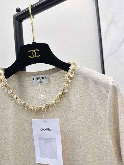 Hand-studded Rhinestone T-shirt