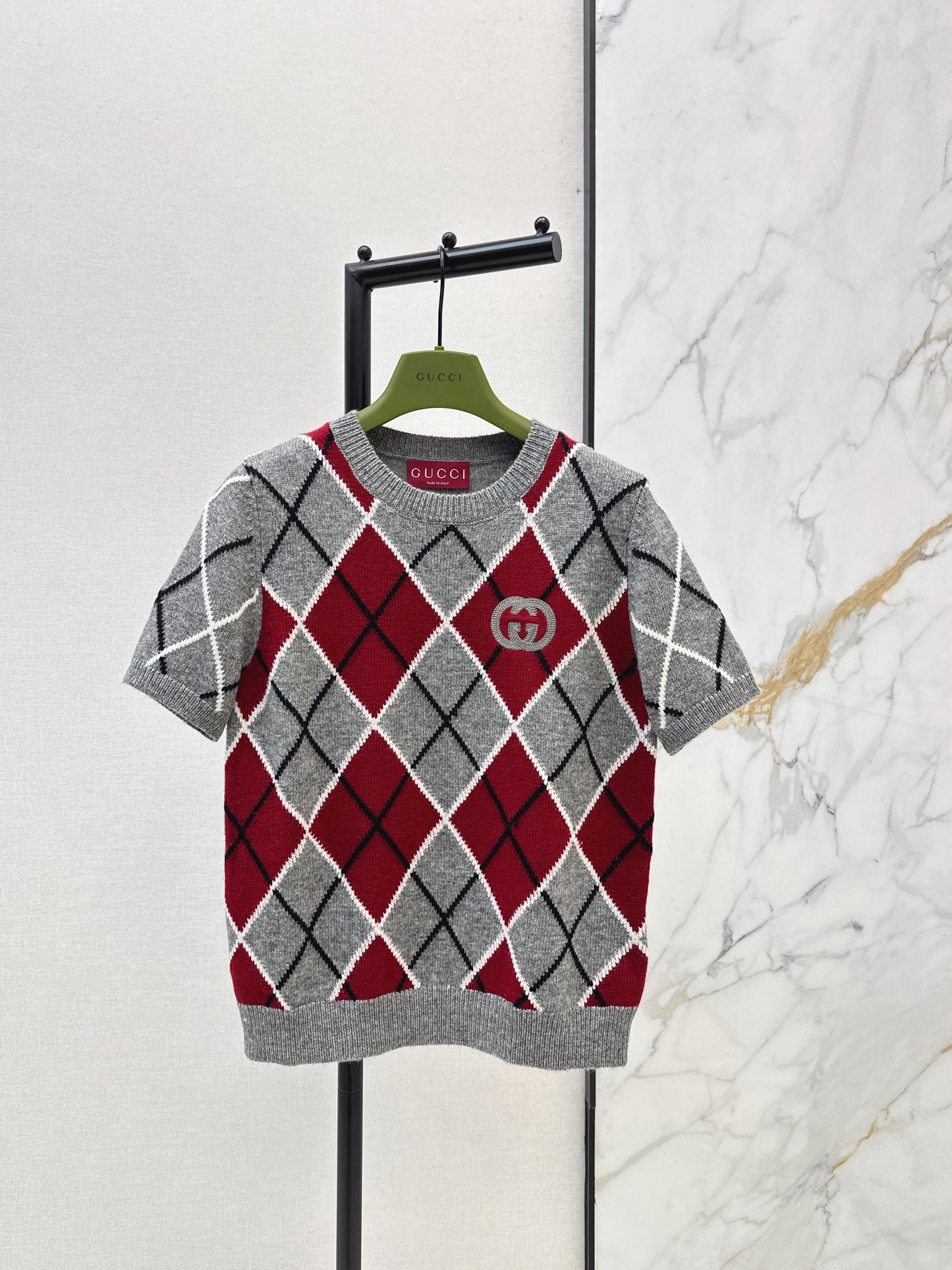 Diamond Pattern T-Shirt