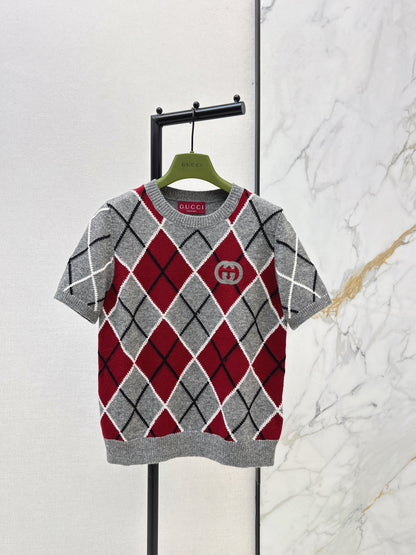 Diamond Pattern T-Shirt