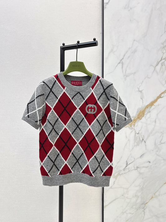 Diamond Pattern T-Shirt