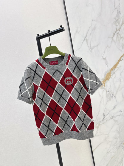 Diamond Pattern T-Shirt