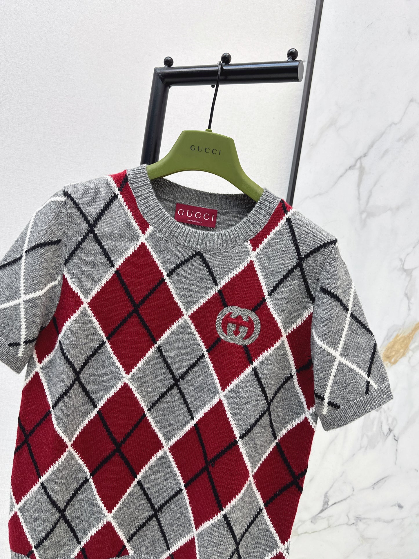 Diamond Pattern T-Shirt