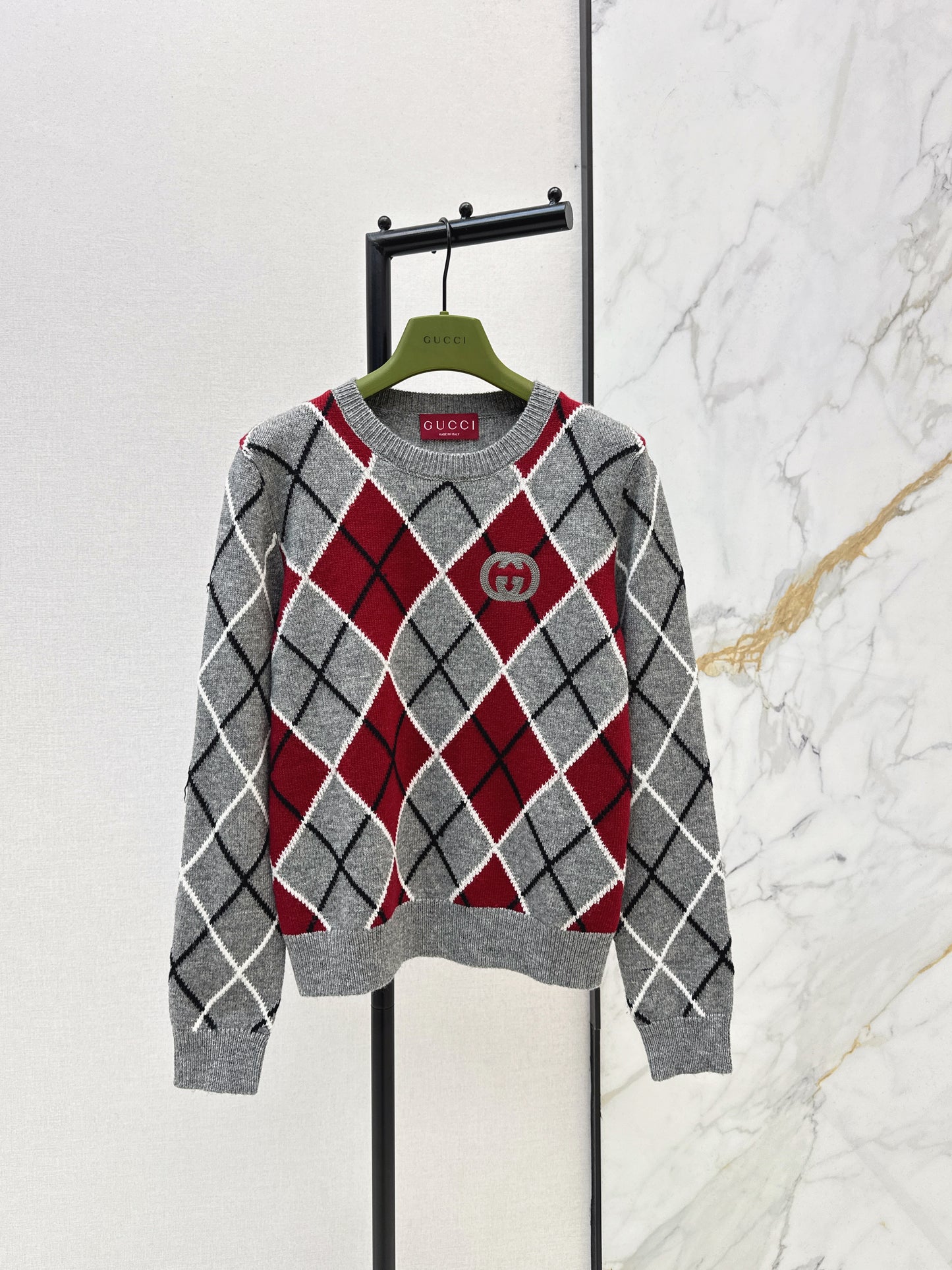 Diamond Pattern Sweater