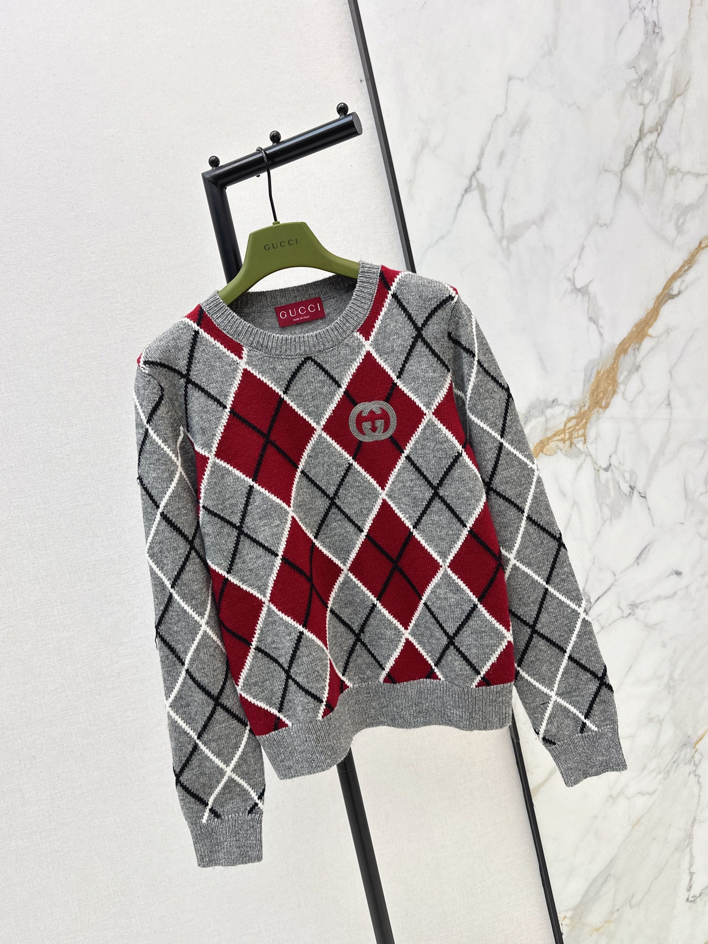 Diamond Pattern Sweater