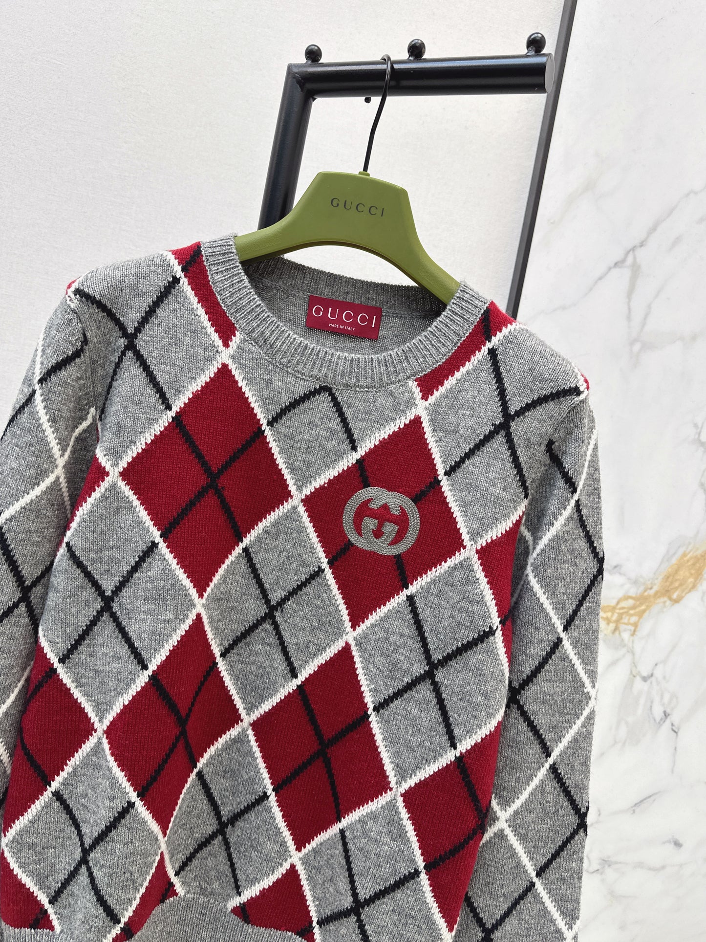 Diamond Pattern Sweater