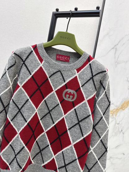 Diamond Pattern Sweater