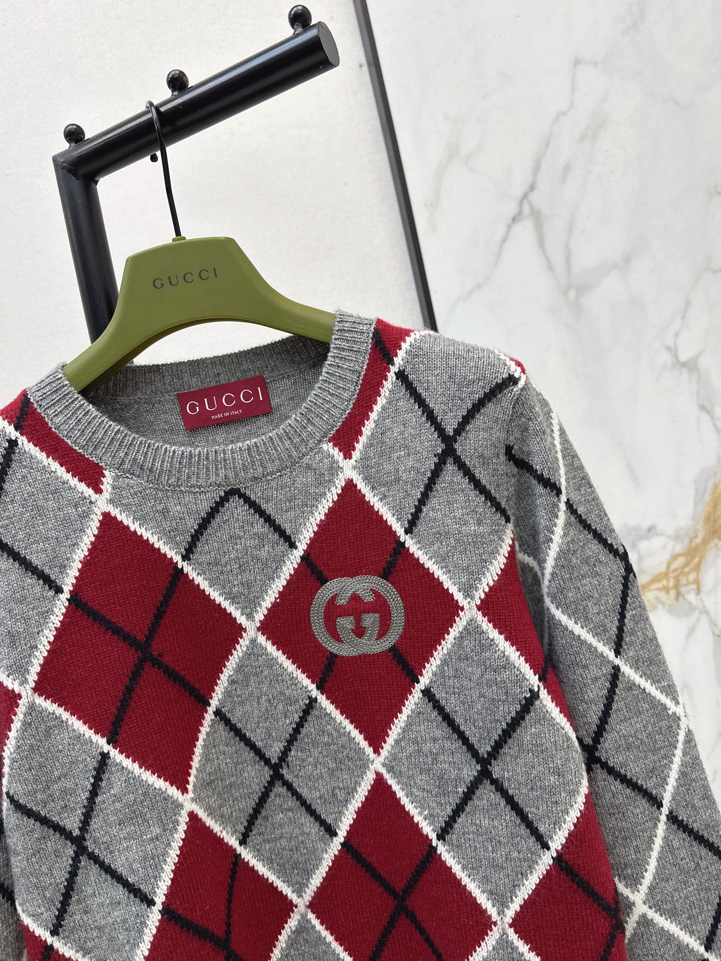 Diamond Pattern Sweater