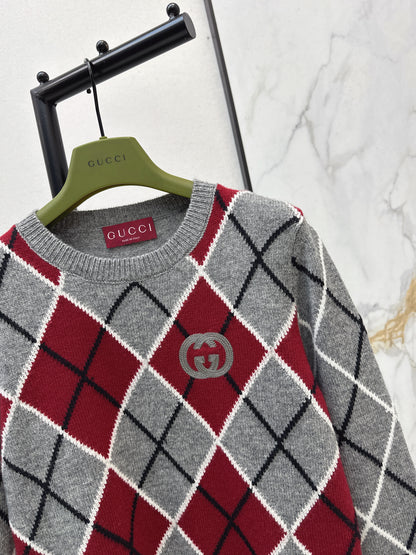 Diamond Pattern Sweater
