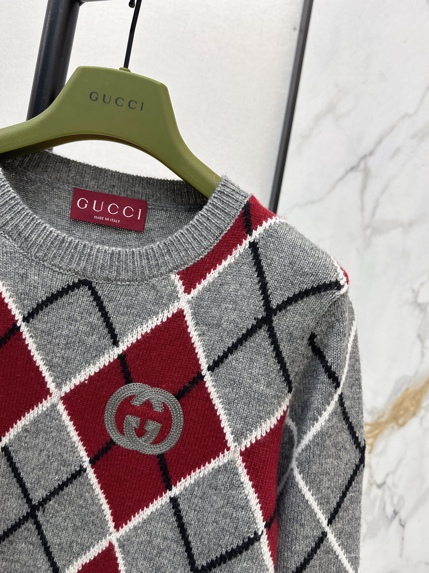 Diamond Pattern Sweater