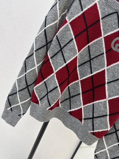 Diamond Pattern Sweater