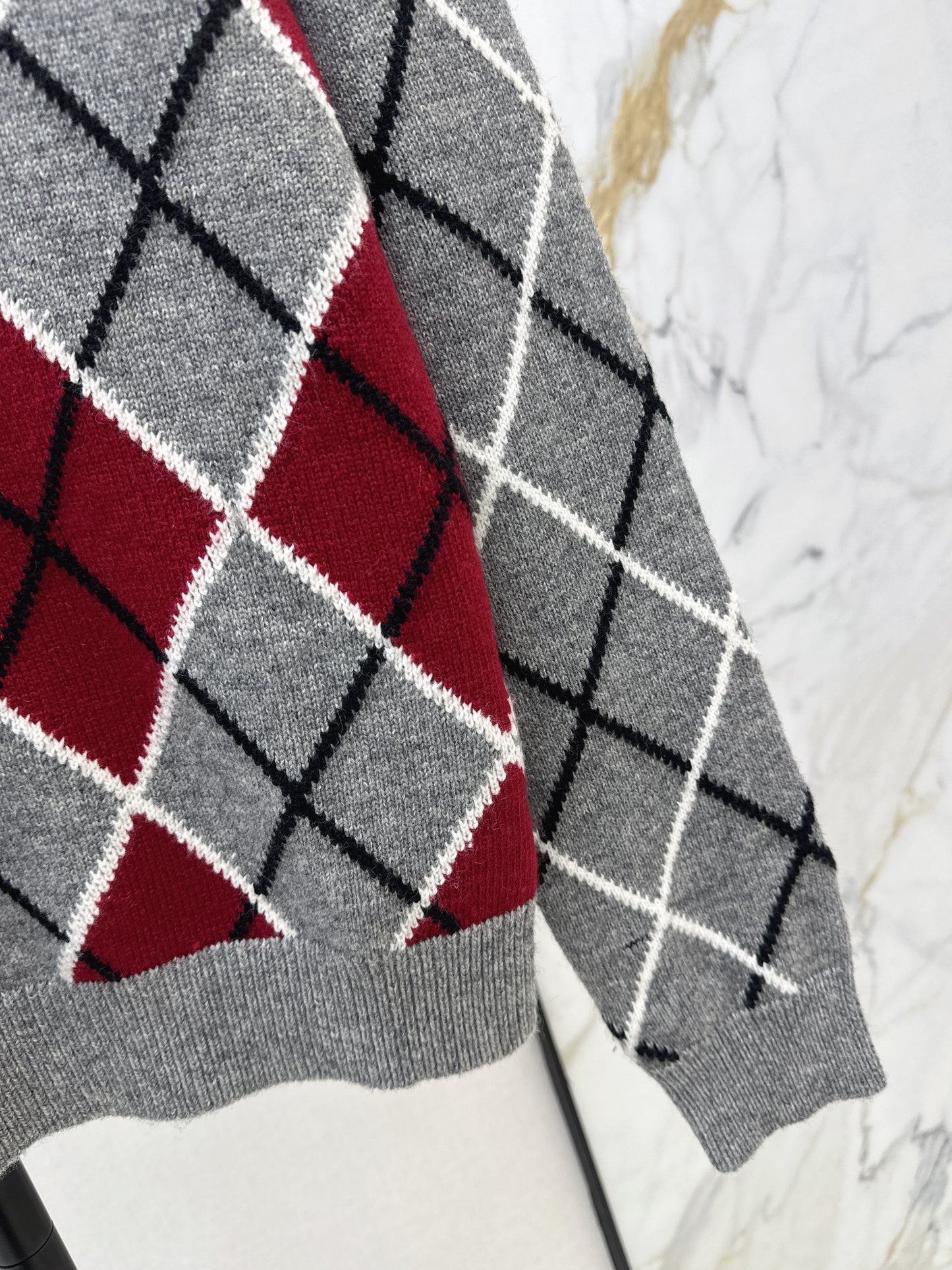 Diamond Pattern Sweater