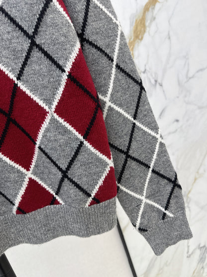 Diamond Pattern Sweater