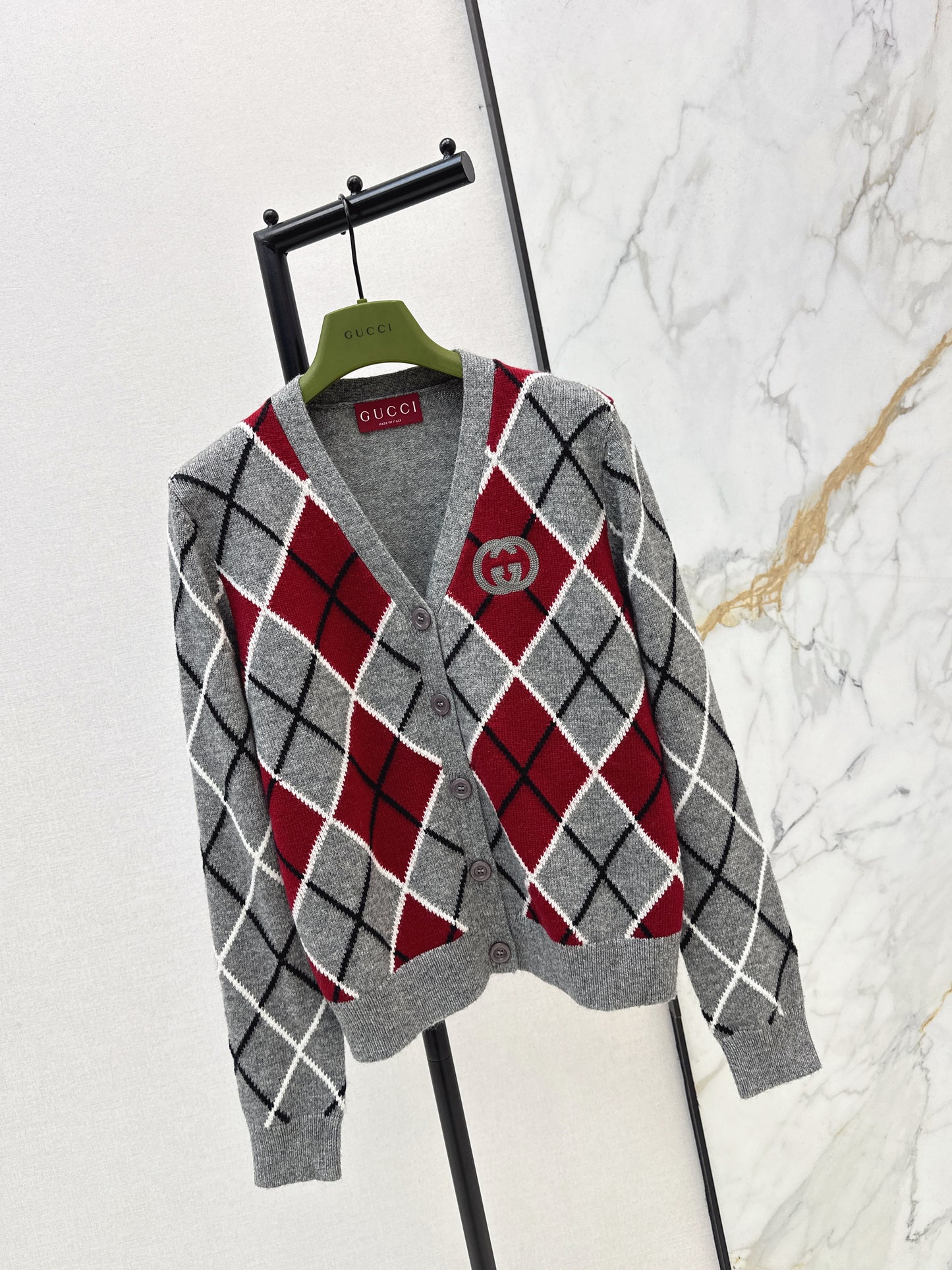 Diamond Pattern cardigan