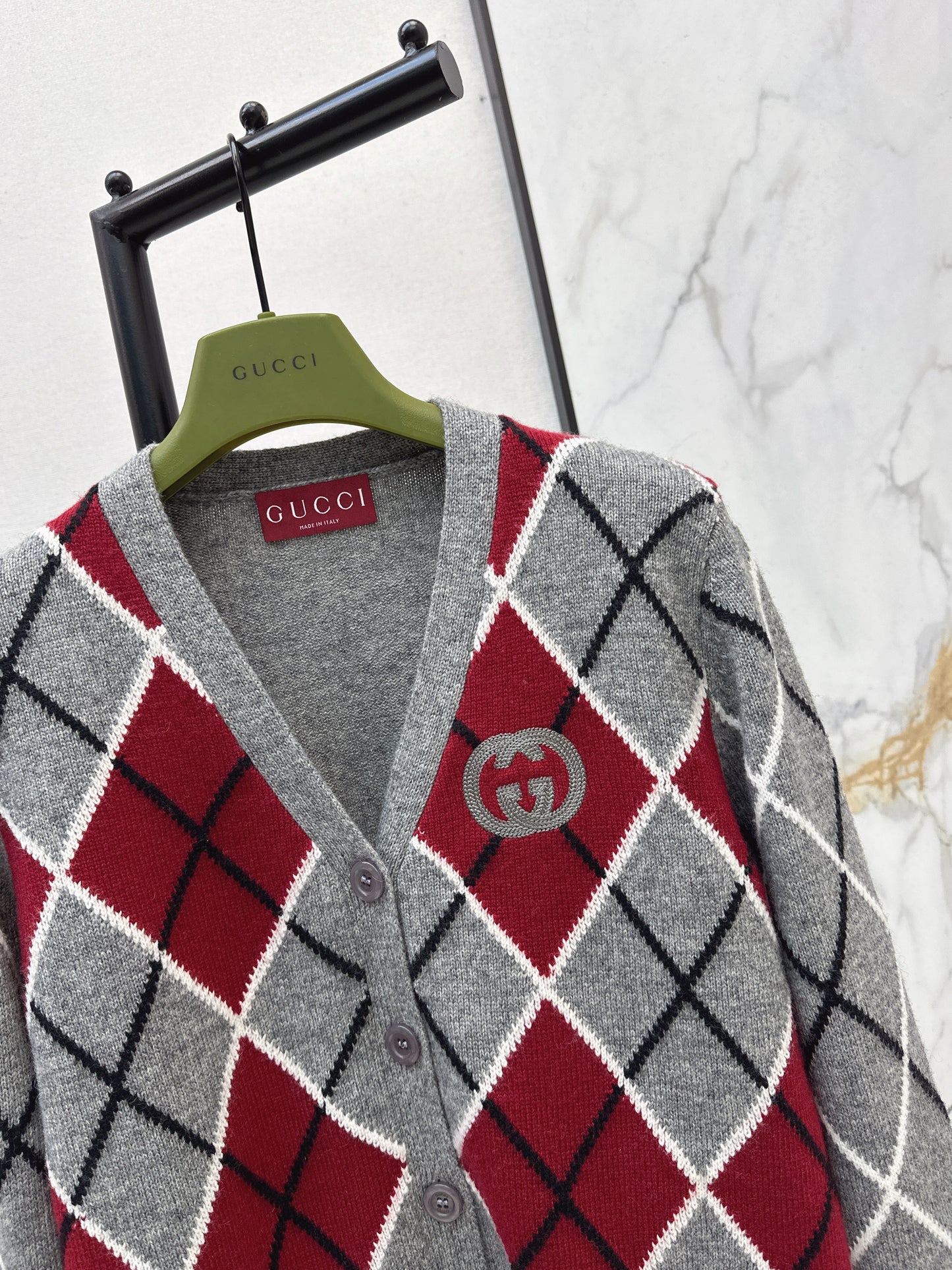 Diamond Pattern cardigan