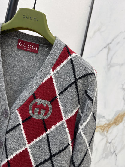Diamond Pattern cardigan