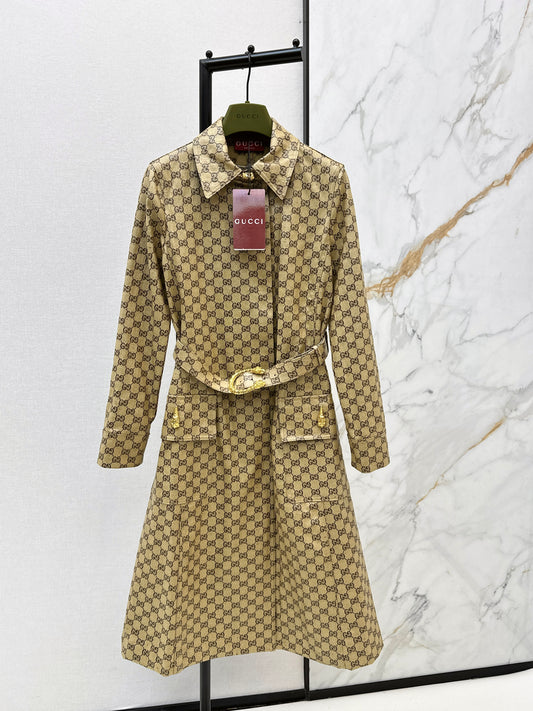 Monogram Canvas Trench Coat