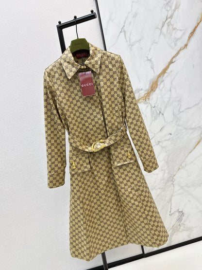 Monogram Canvas Trench Coat