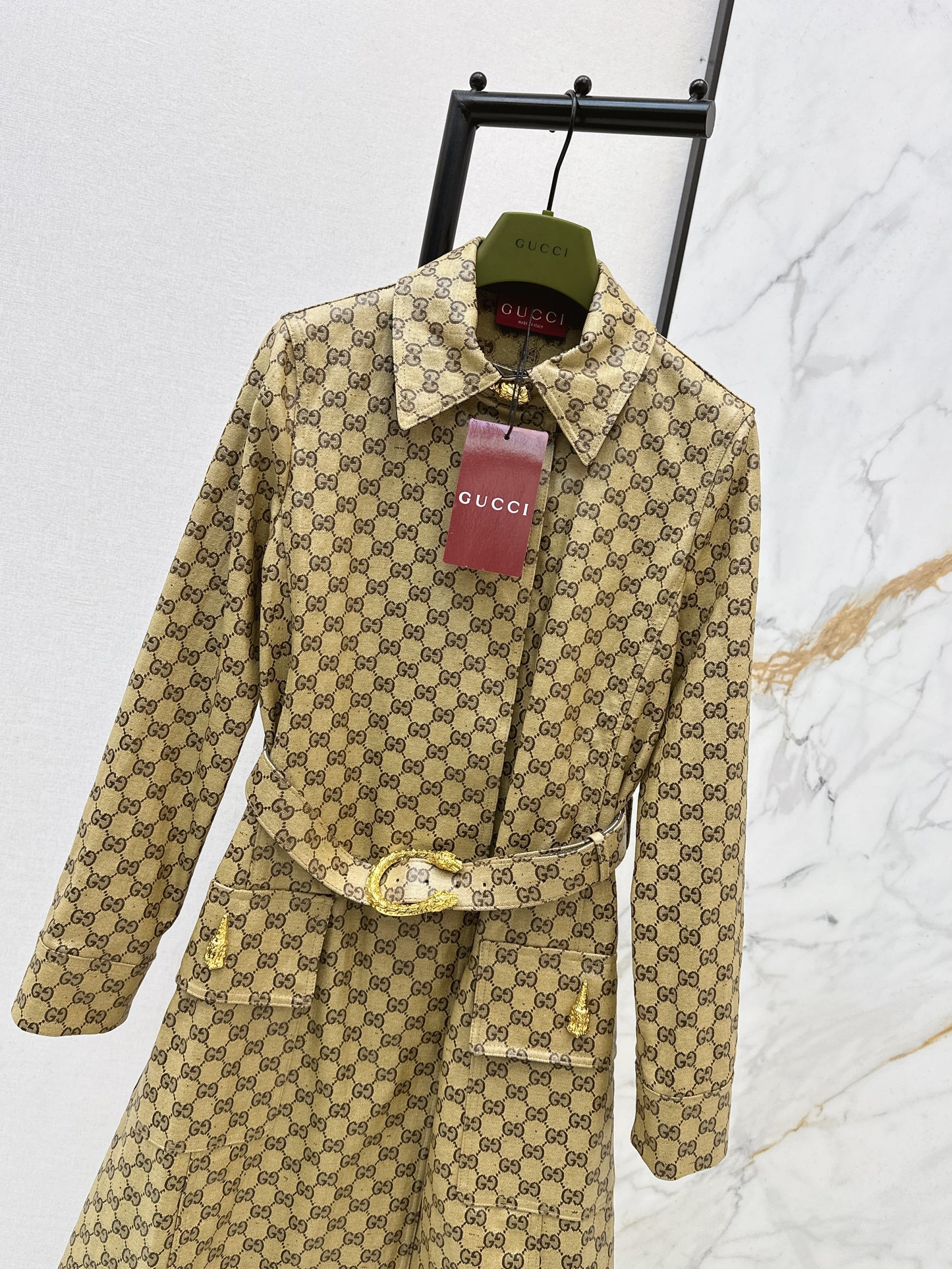 Monogram Canvas Trench Coat