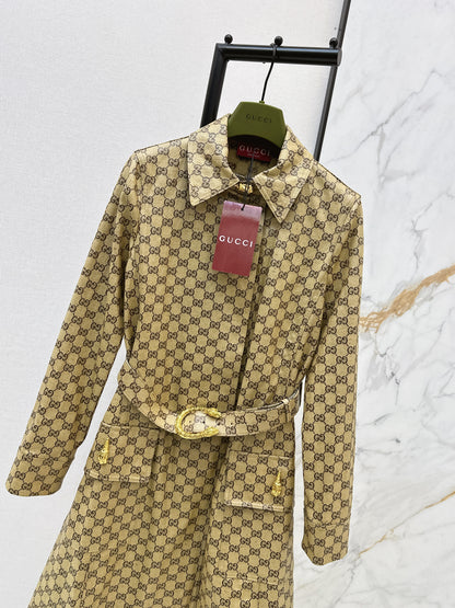 Monogram Canvas Trench Coat