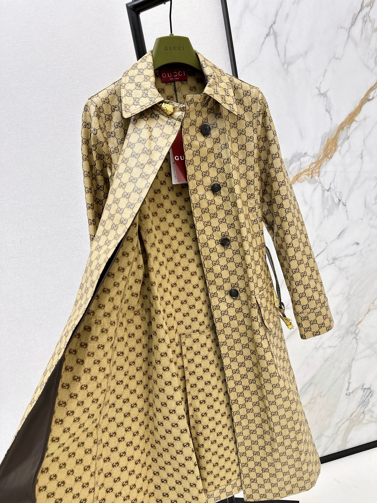 Monogram Canvas Trench Coat