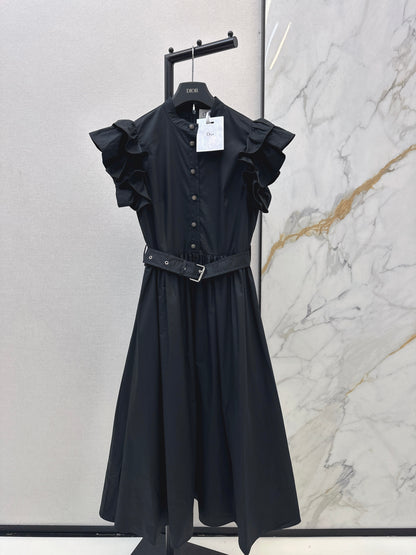 Ruffled Hem Dress