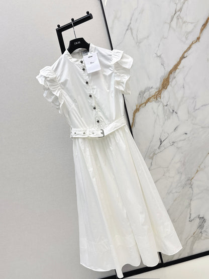 Ruffled Hem Dress