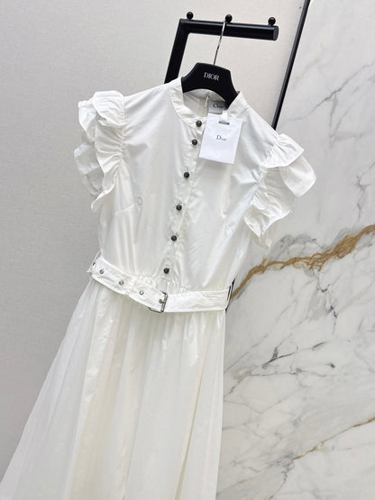 Ruffled Hem Dress