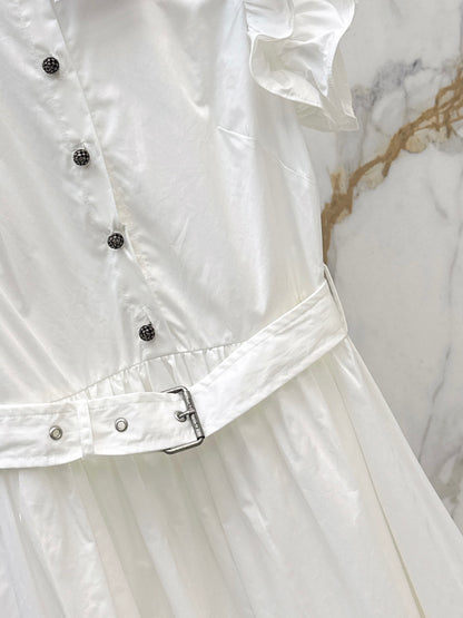 Ruffled Hem Dress