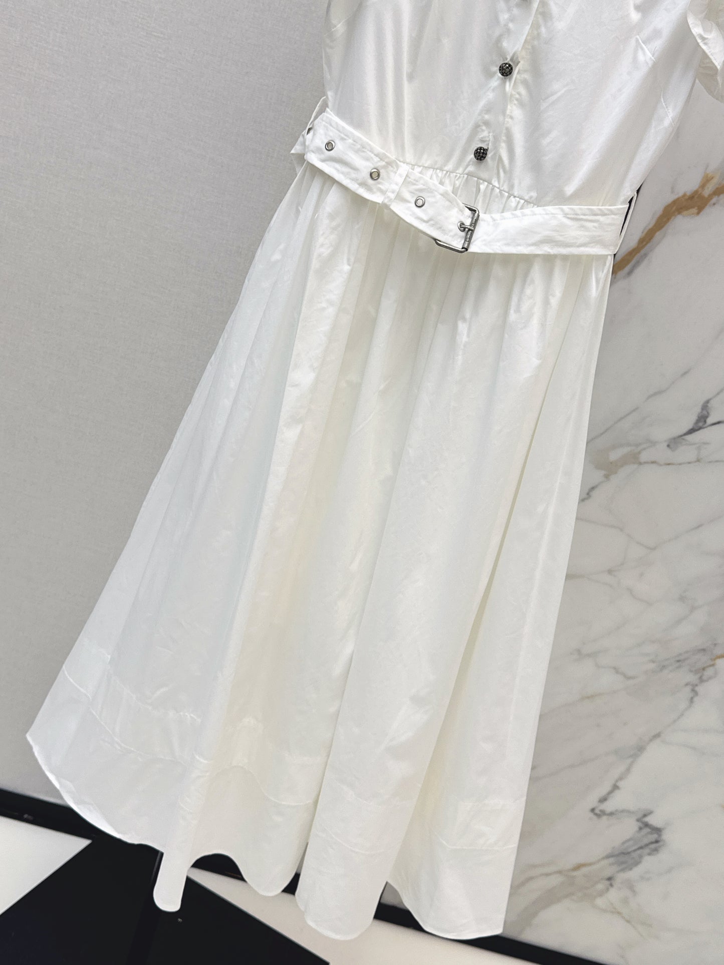 Ruffled Hem Dress