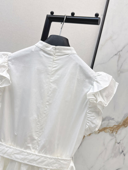 Ruffled Hem Dress