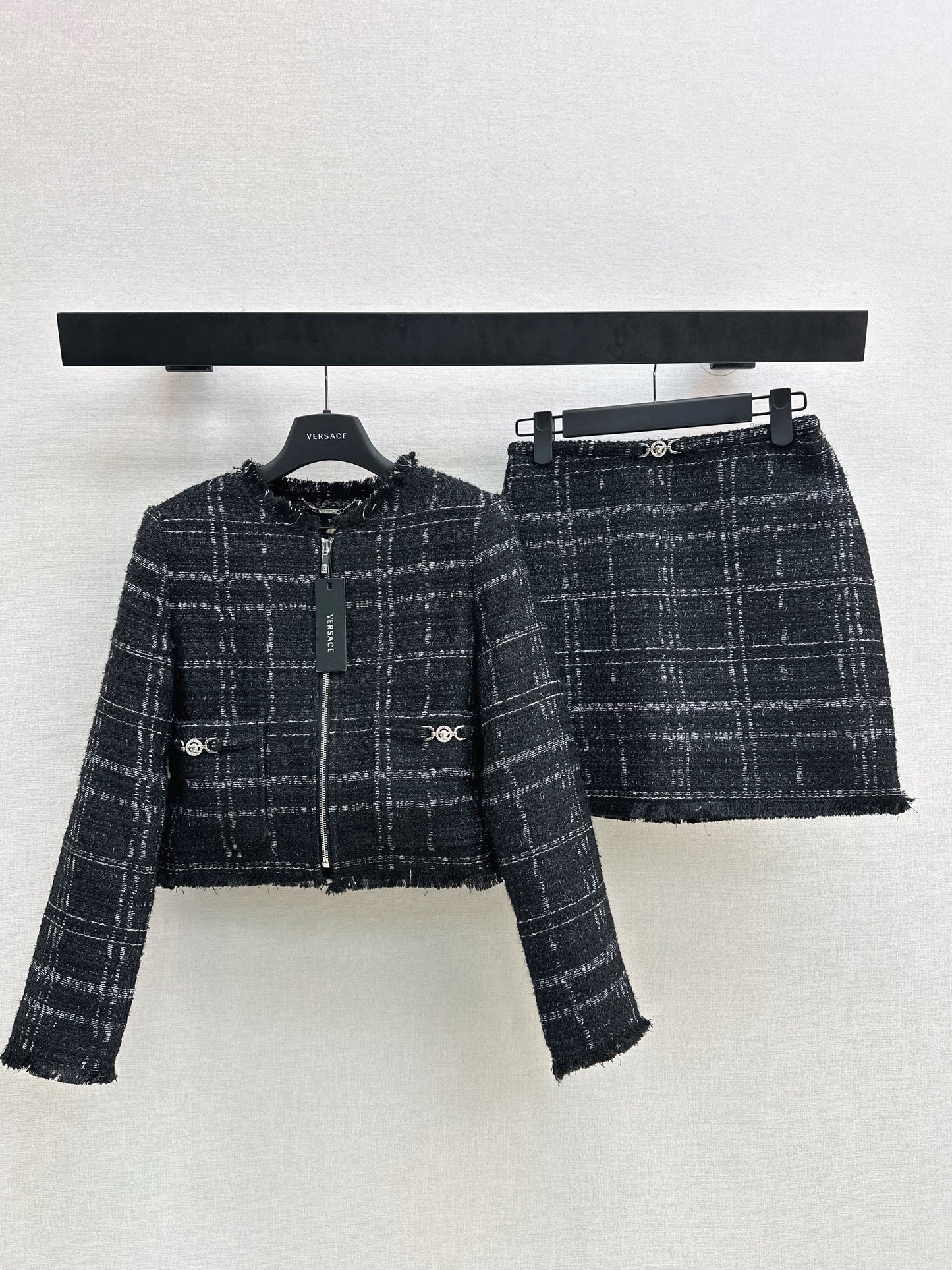 Plaid Chic jacket / skirt