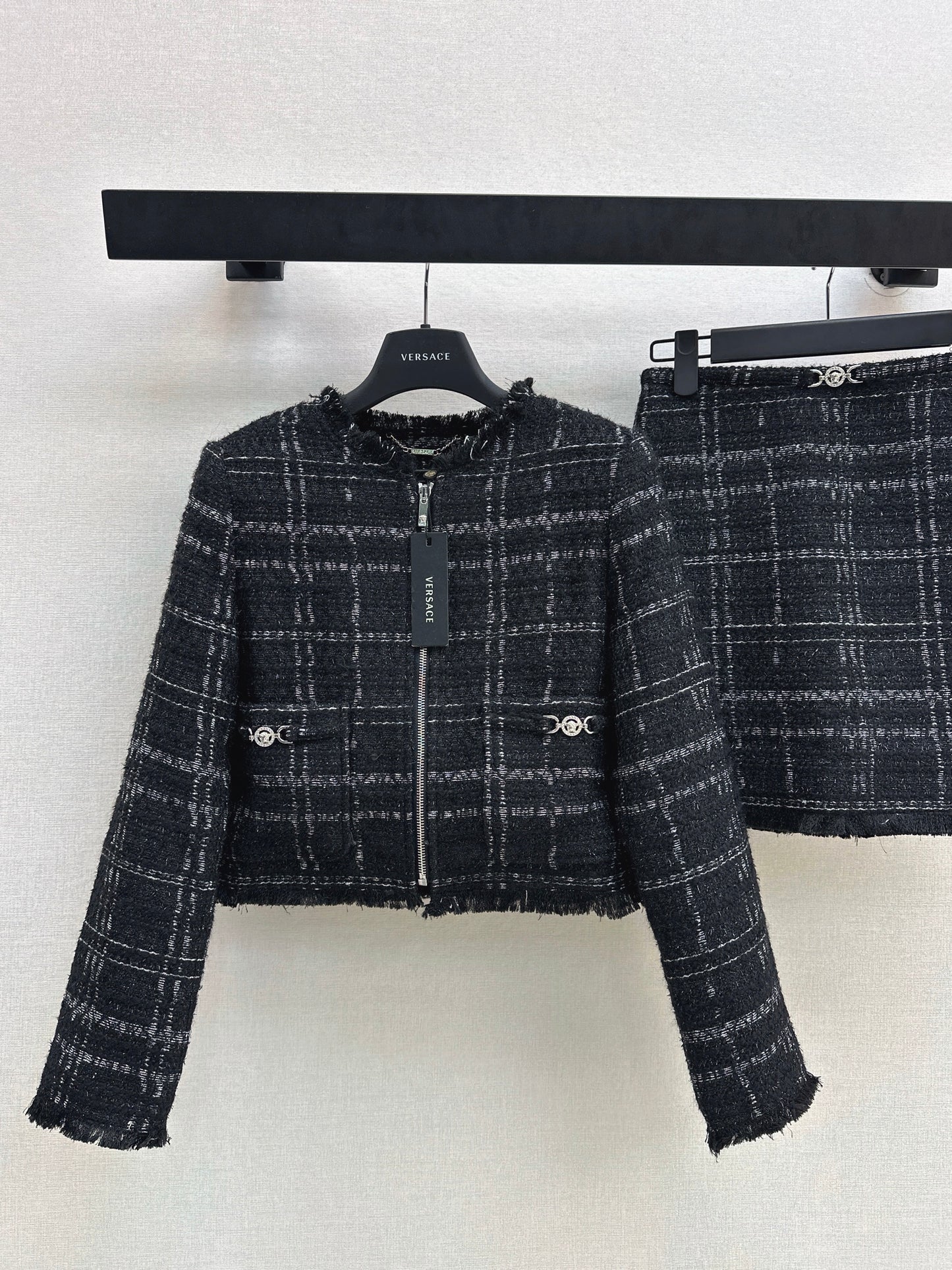 Plaid Chic jacket / skirt