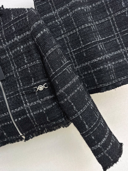 Plaid Chic jacket / skirt