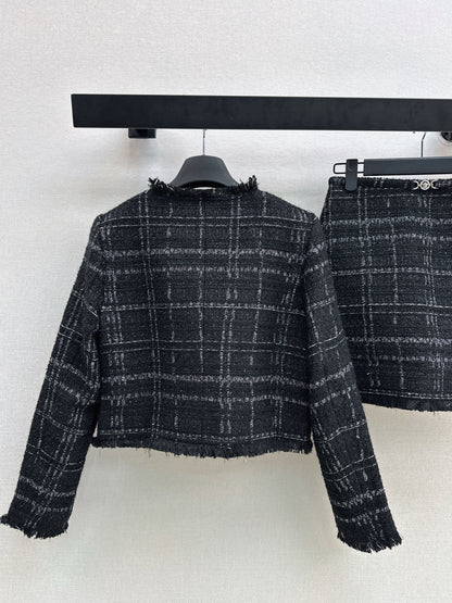 Plaid Chic jacket / skirt