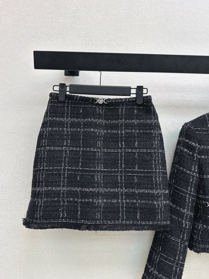 Plaid Chic jacket / skirt