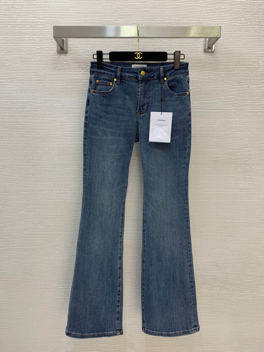 Slightly flared jeans