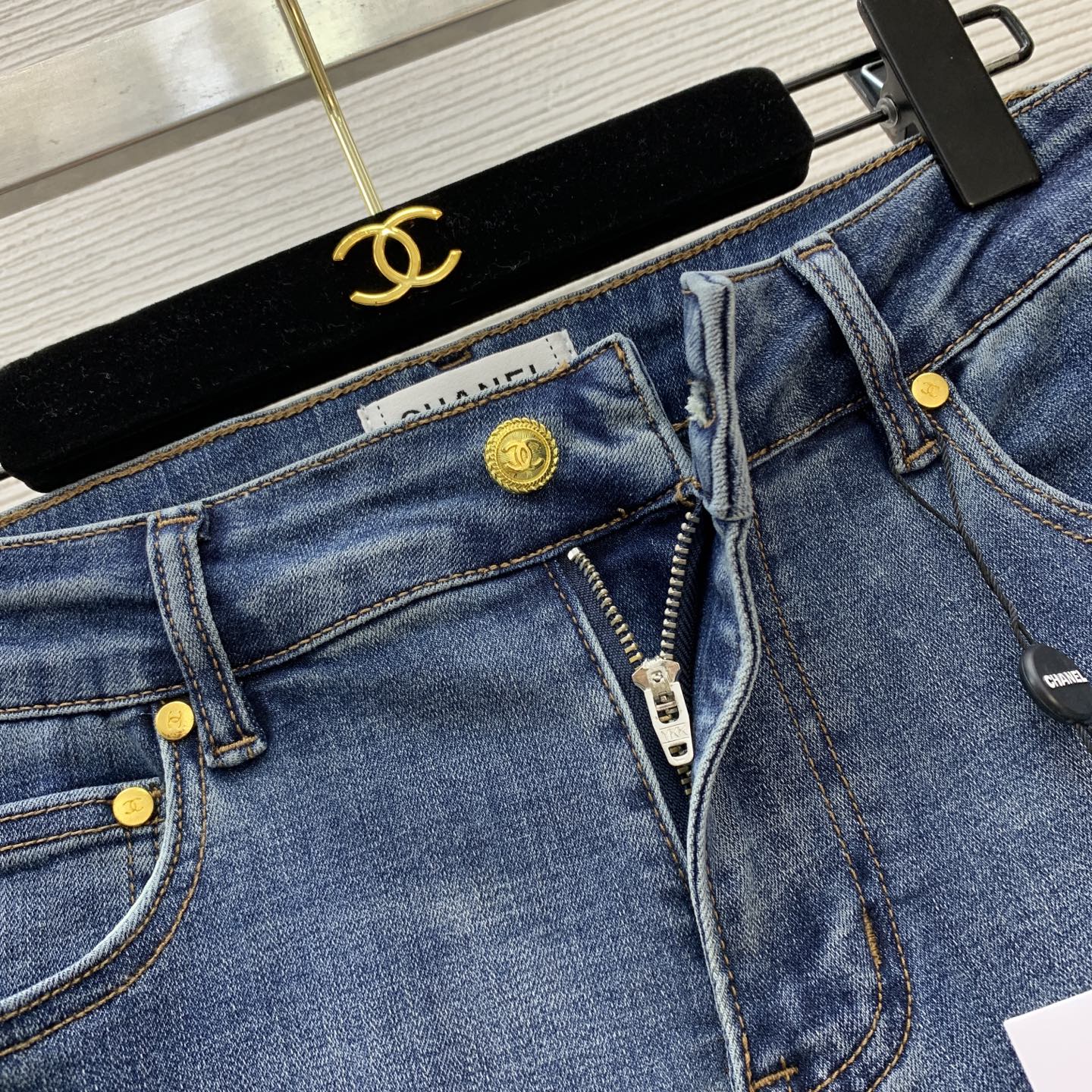 Slightly flared jeans