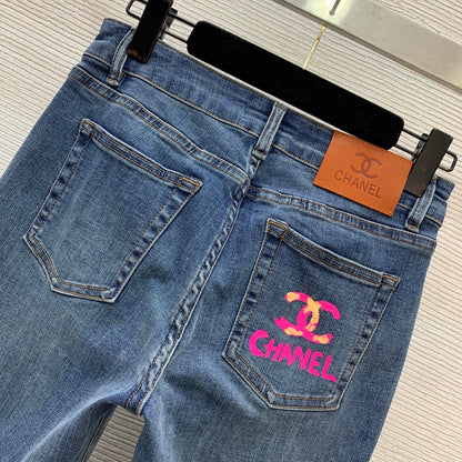 Slightly flared jeans