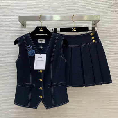 Youthful Soft Denim Set